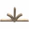 Ekena Millwork Redmond Rough Sawn Timber Gable Bracket, Douglas Fir, 60"W x 38"H x 4"D x 4"F, 15/12 Pitch GBW060X38X0404RED00RDF - alternate 3